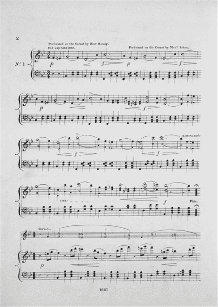 Paul et Virginie (inside Virginia). Valse Piano Solo scores gallery preview page 3