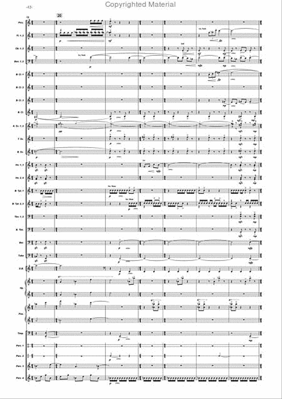 Duende Duende Concert Band scores gallery preview page 13