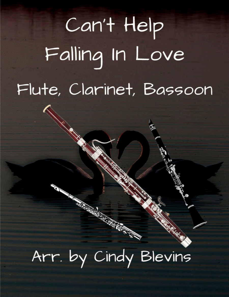 Can't Help Falling In Love Woodwind Trio scores gallery preview page 1