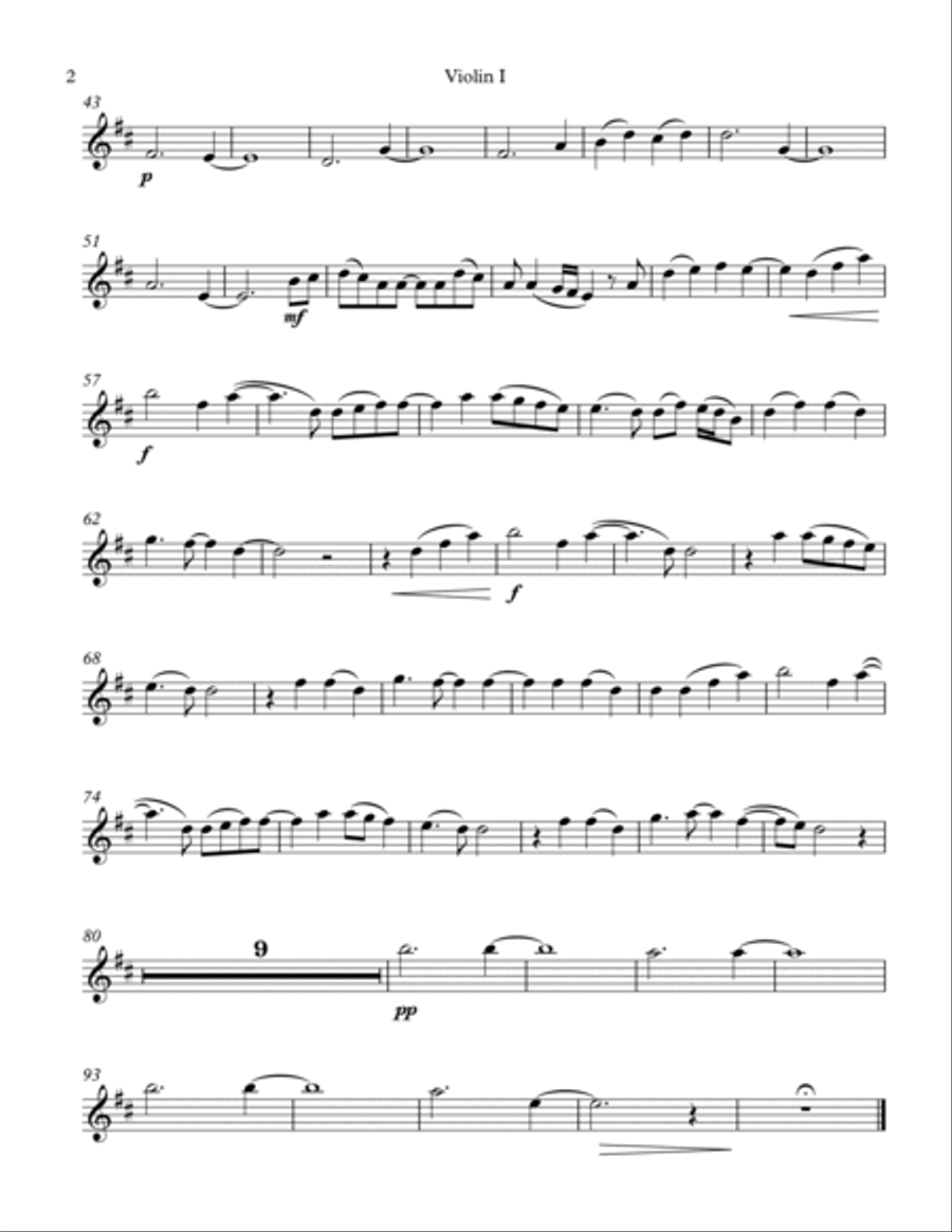 Ghost String Quartet scores gallery preview page 2