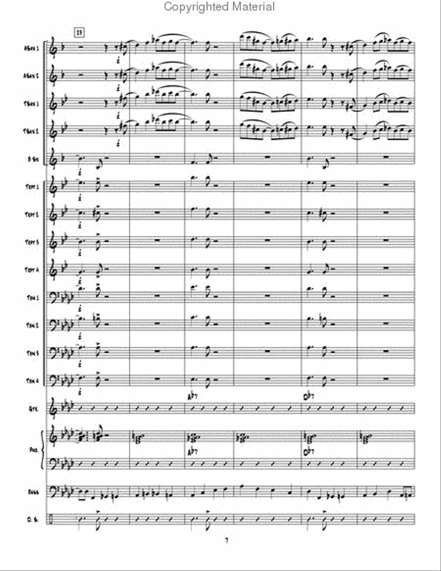 Junk Mix and Hubcap Sale Junk Mix and Hubcap Sale Jazz Ensemble scores gallery preview page 8