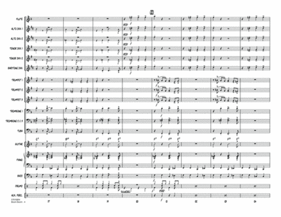 Boom Boom - Conductor Score (Full Score)