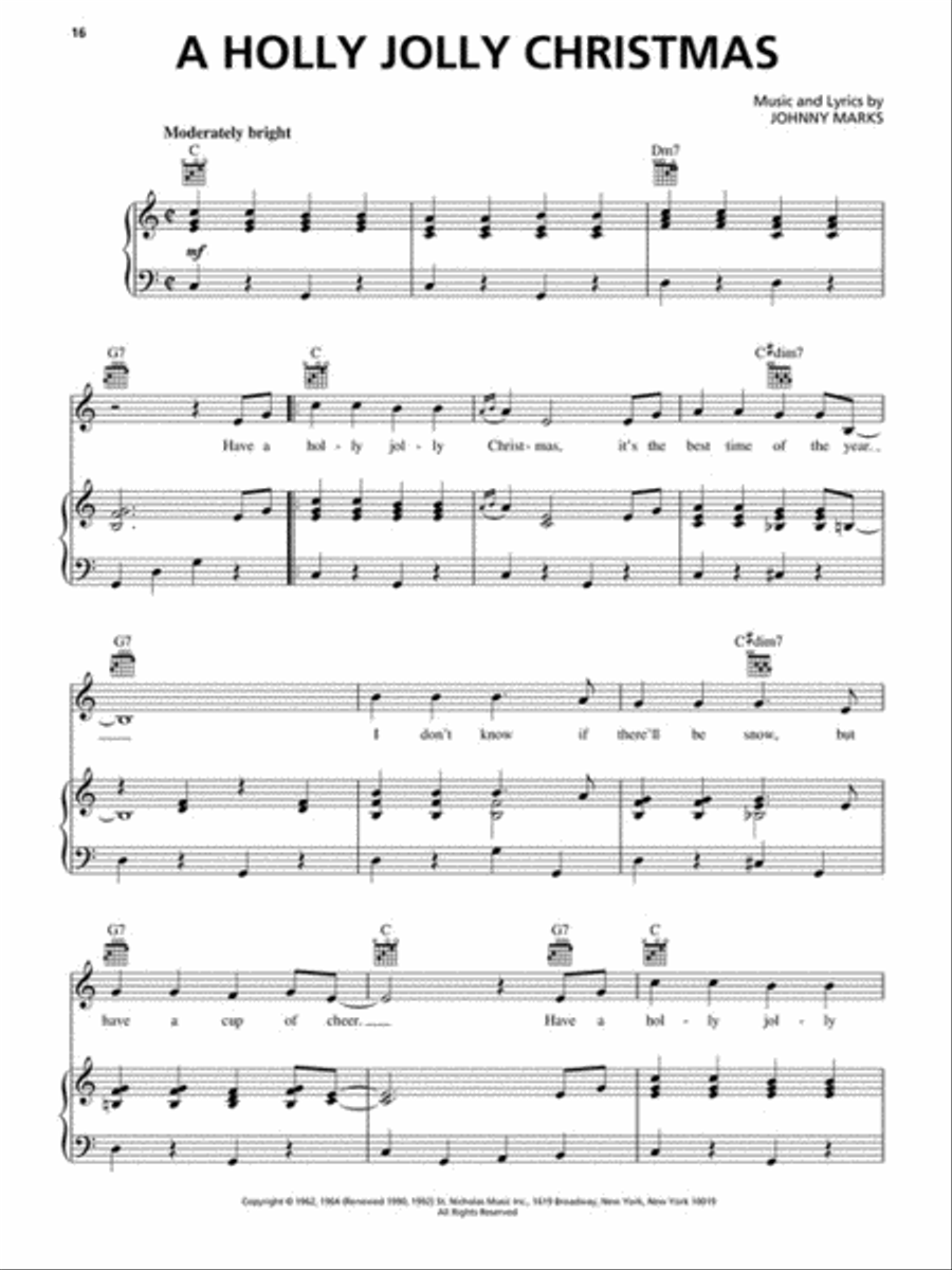 Christmas Cheer Christmas Cheer Piano, Vocal, Guitar scores gallery preview page 4