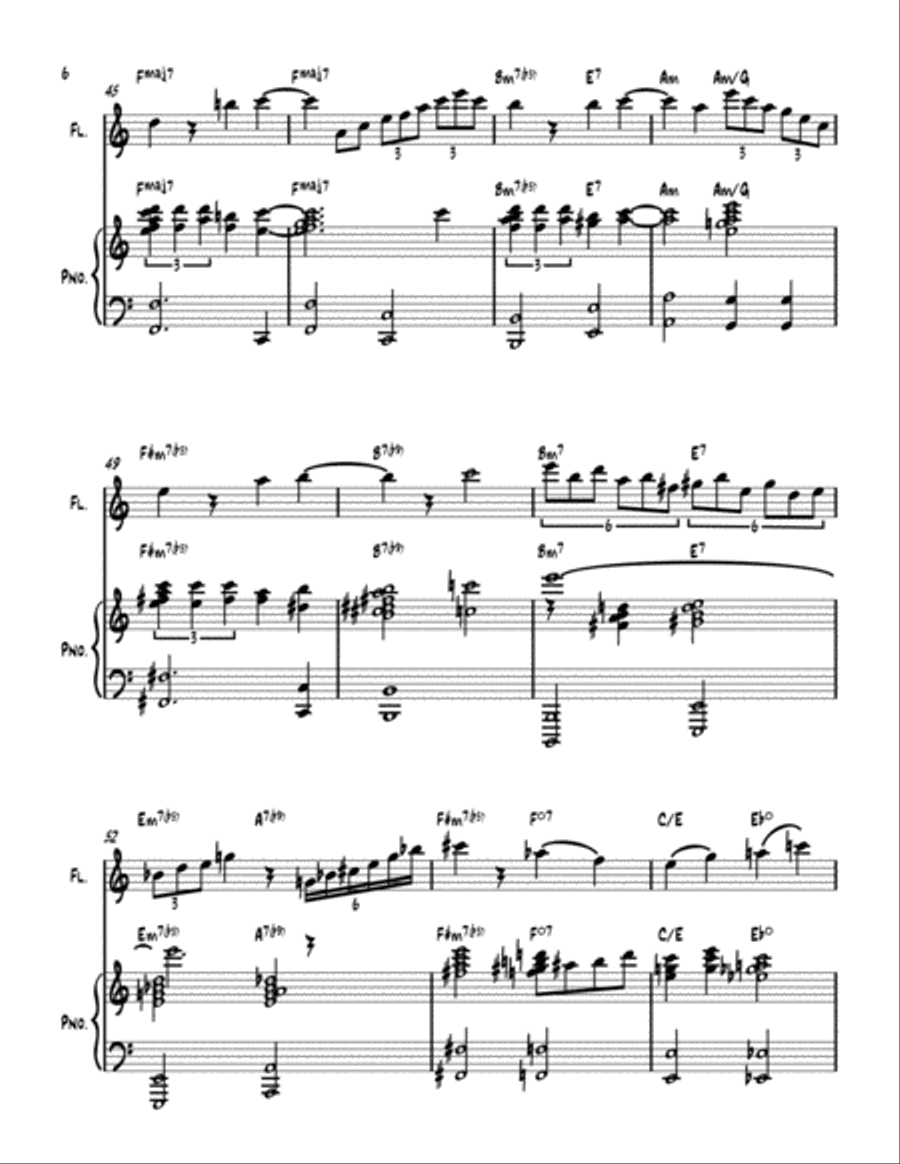 April In Paris Flute Solo scores gallery preview page 6