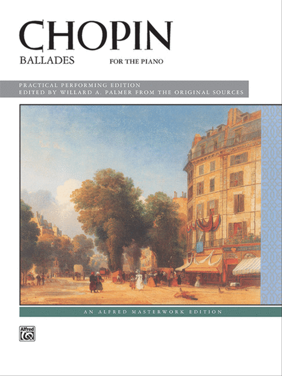 Chopin -- Ballades Piano Solo scores gallery preview page 1