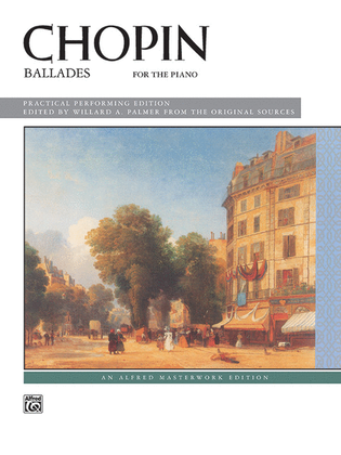 Book cover for Chopin -- Ballades