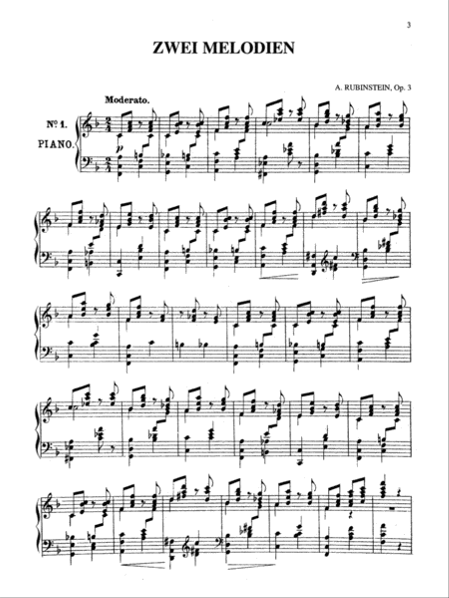 Album of Six Pieces Piano Solo scores gallery preview page 4