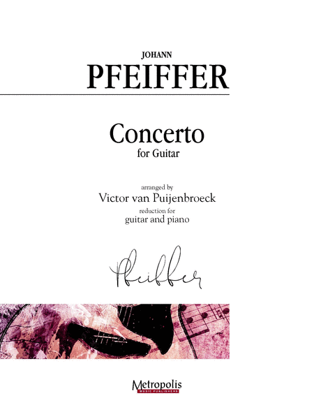 Concerto in B-flat Major for Guitar and Piano (Piano Reduction)
