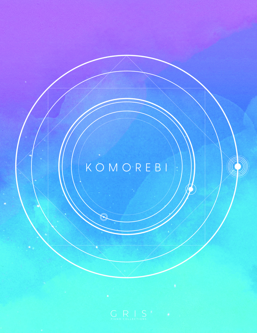 Komorebi (Gris Piano Collections) Piano Solo scores gallery preview page 1