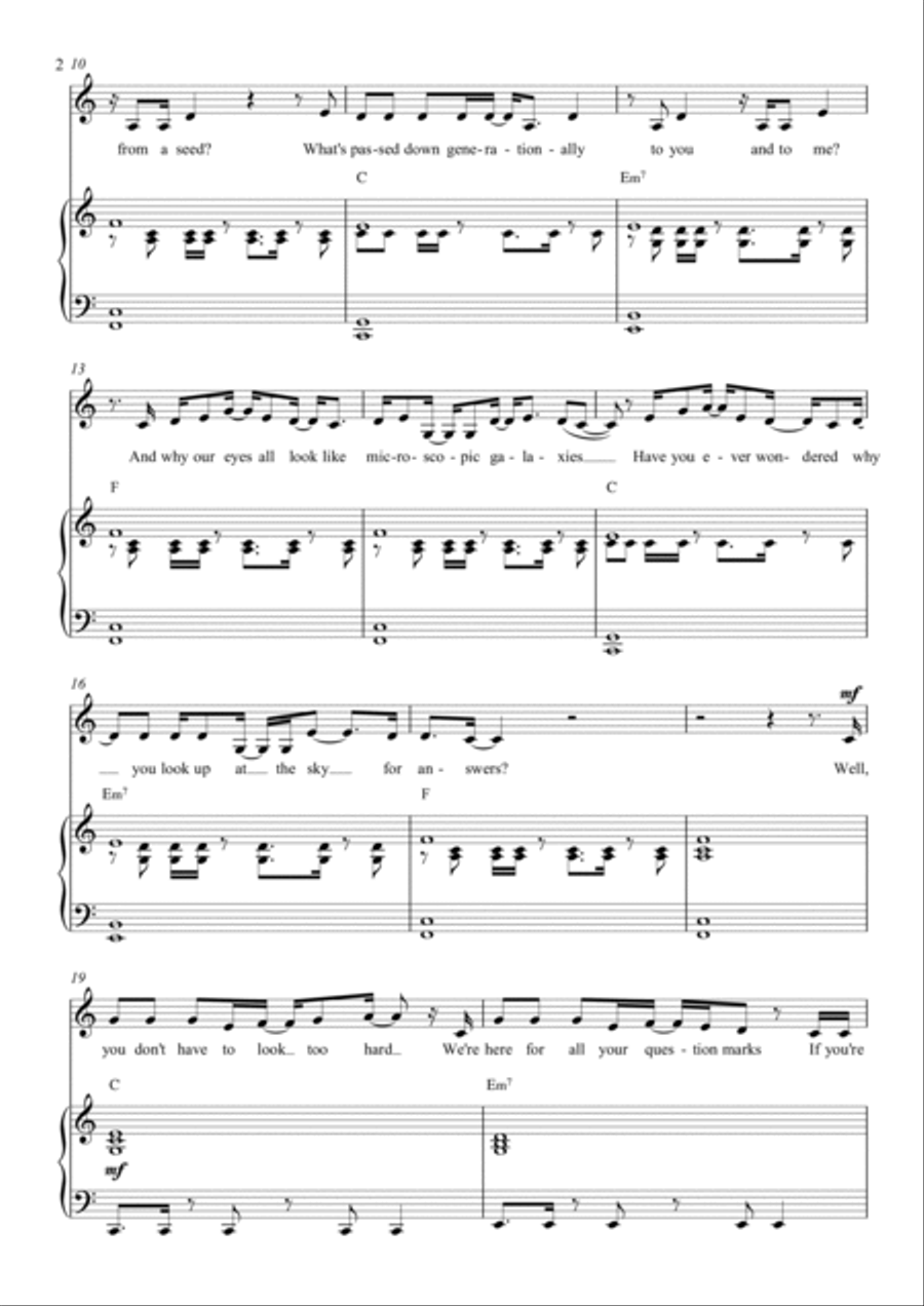 I'm A Star I'm A Star Piano, Vocal, Guitar scores gallery preview page 2