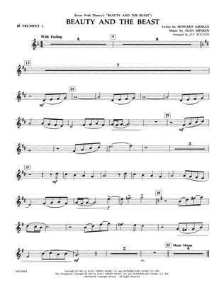 Beauty and the Beast (arr. Jay Bocook) - Bb Trumpet 1