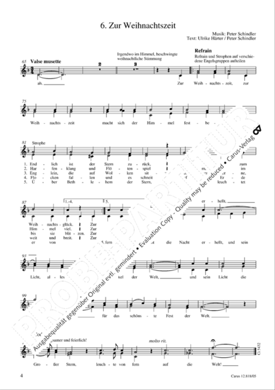 Grosser Stern, was nun? 2-Part scores gallery preview page 5
