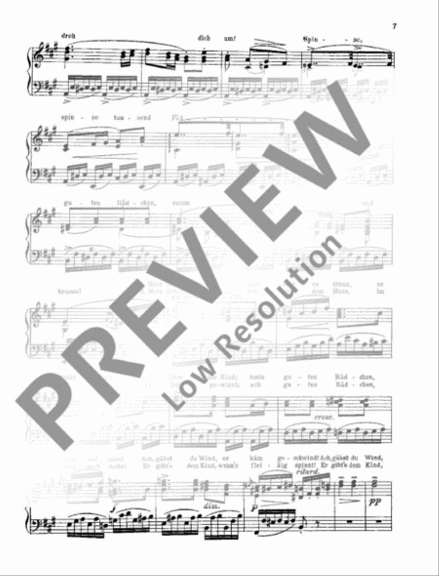 Unser Wagner Piano Solo scores gallery preview page 8