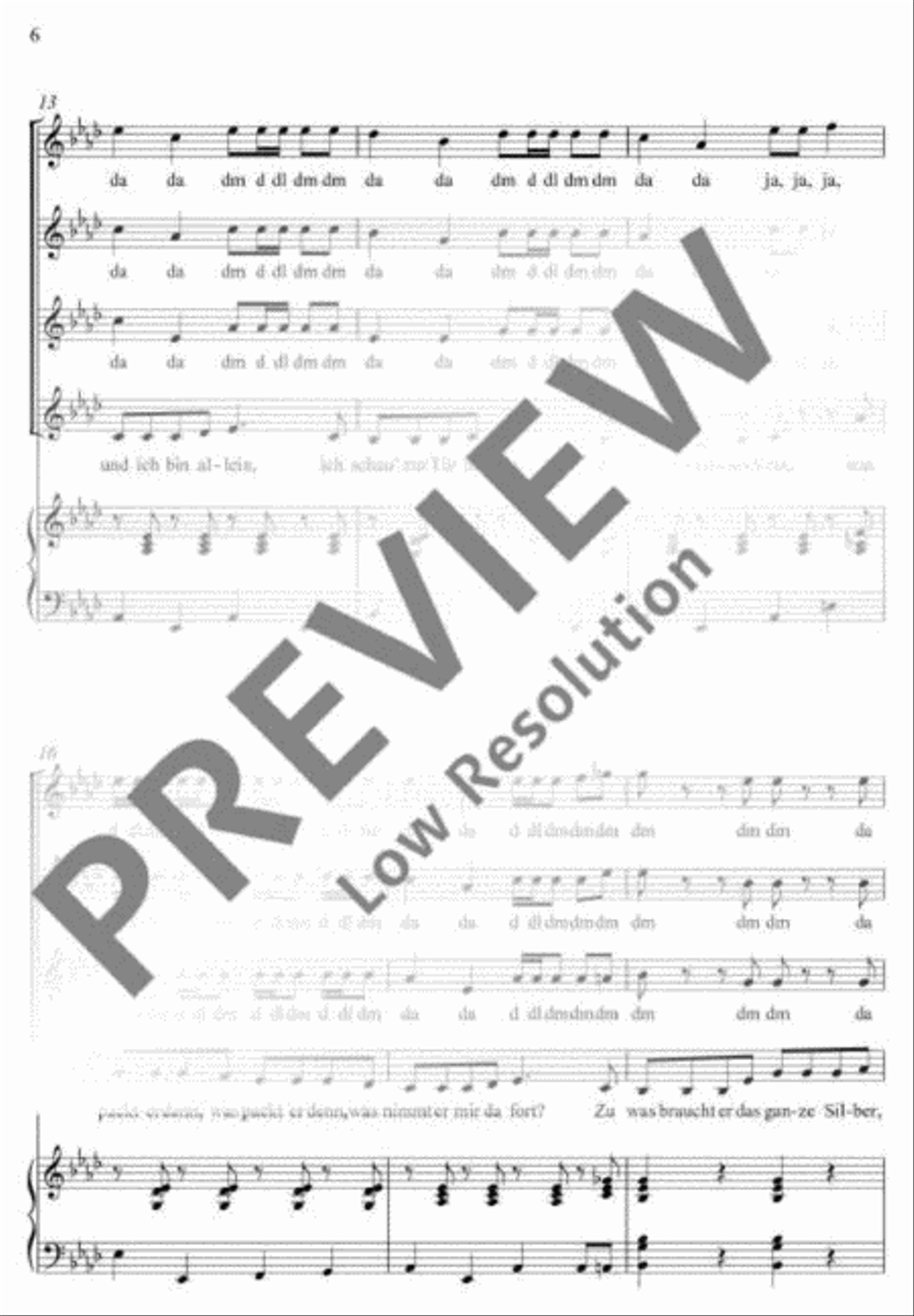 Mein Mann will mich verlassen SSAA scores gallery preview page 7