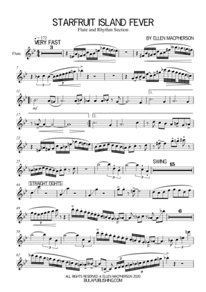 "STARFRUIT ISLAND FEVER" - Flute and Rhythm Section