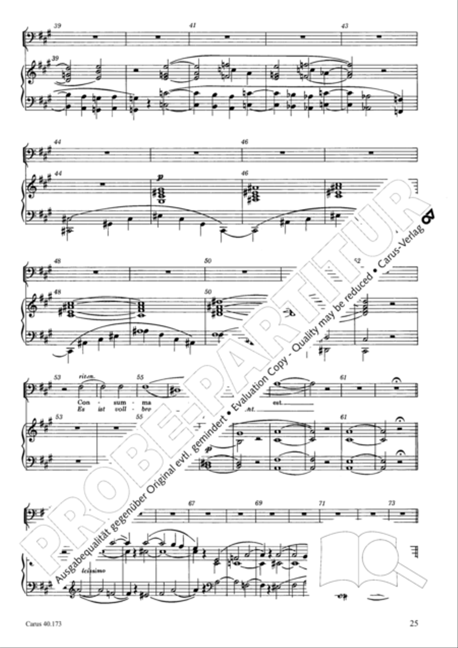 Via crucis 4-Part scores gallery preview page 26