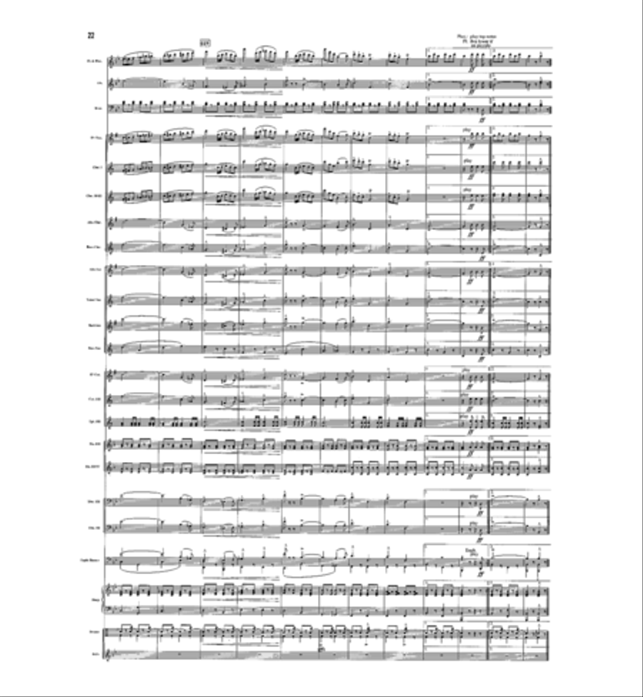 The Invincible Eagle Concert Band scores gallery preview page 13