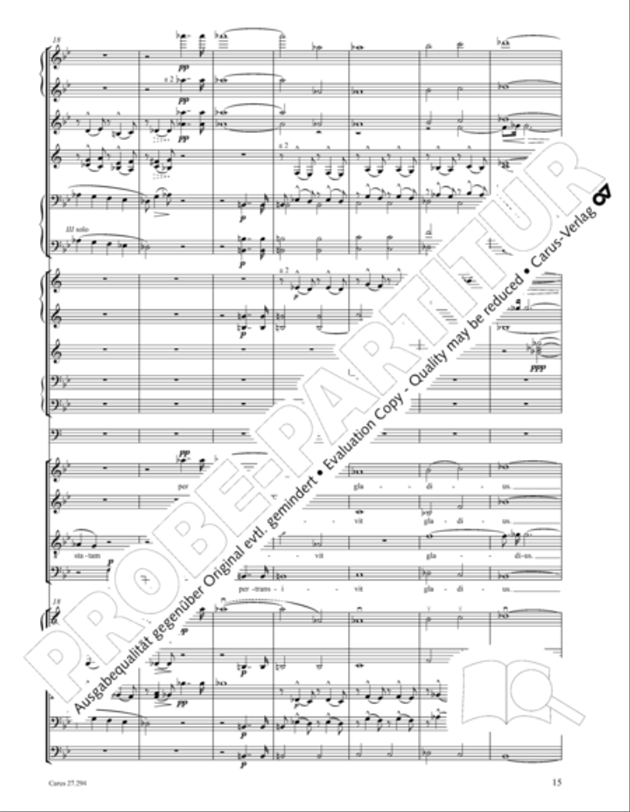 Stabat mater Stabat mater 4-Part scores gallery preview page 16
