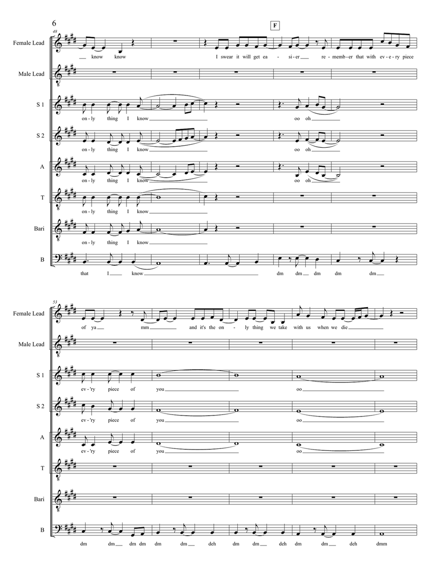 Photograph 4-Part scores gallery preview page 6