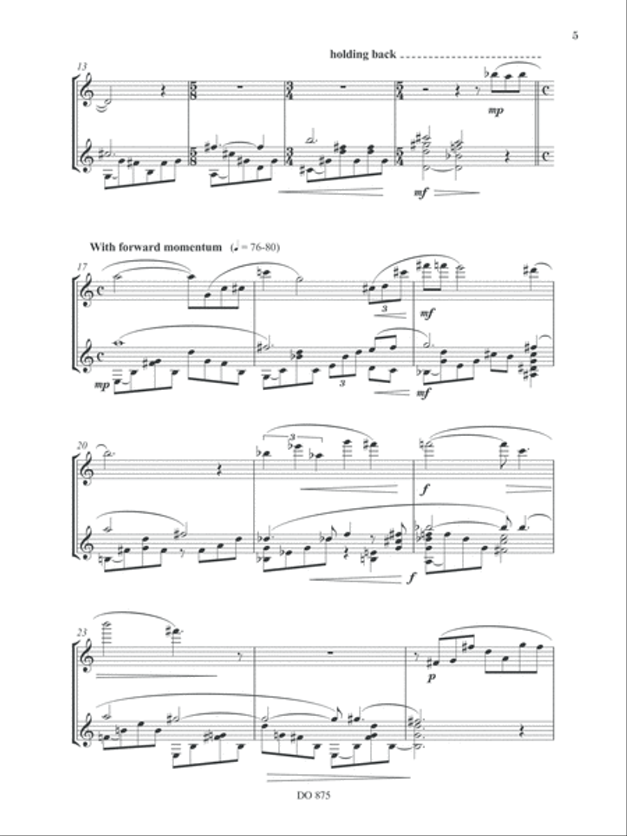 First Milonga, Last Tango Flute scores gallery preview page 5