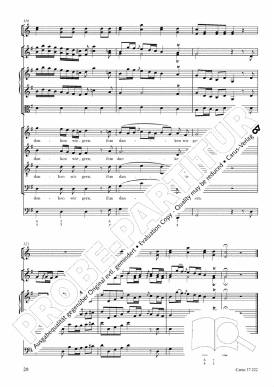 Kommt, frohe Volker, herzu STB scores gallery preview page 21