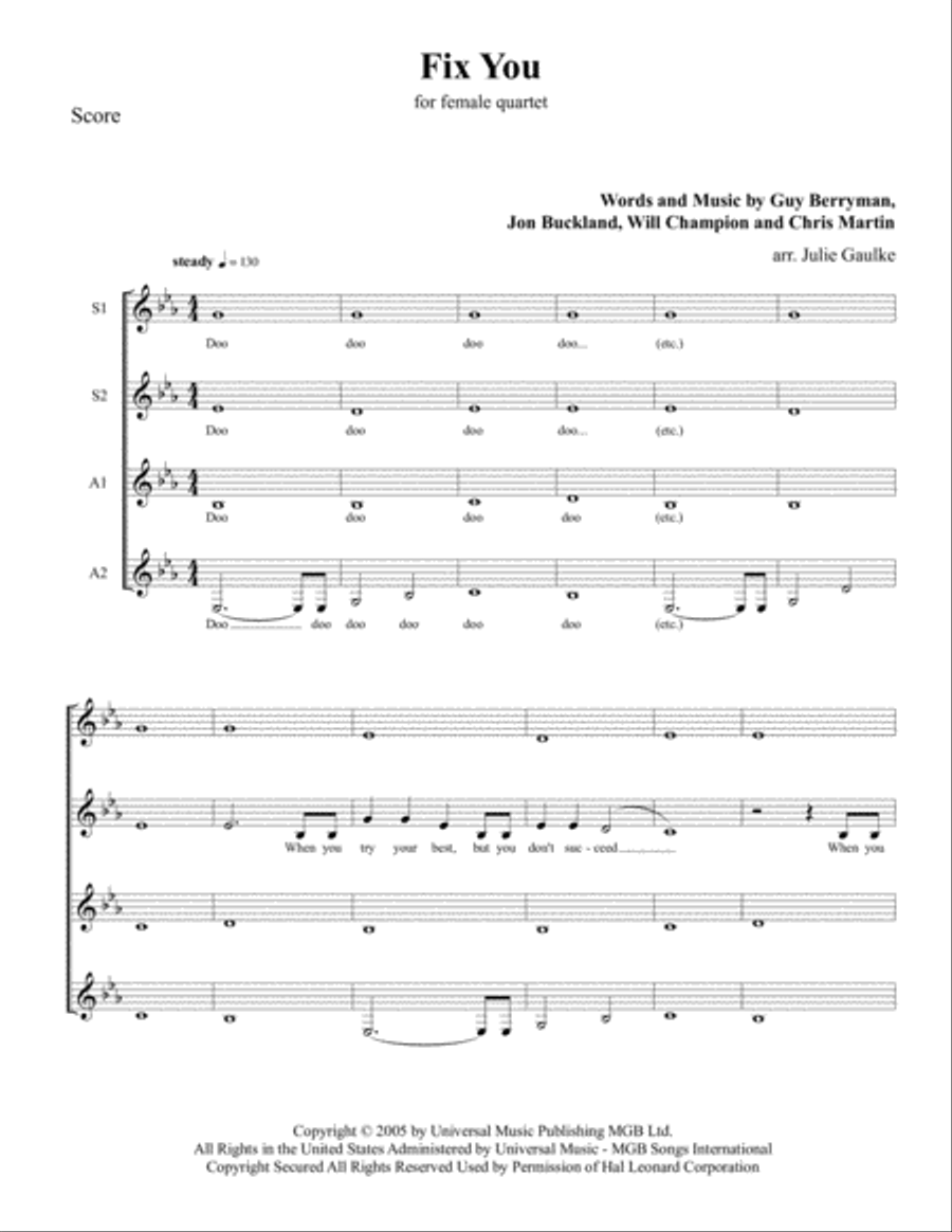 Fix You SSAA scores gallery preview page 1