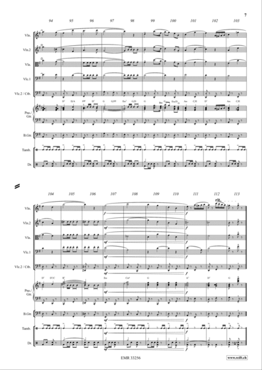 Alpina Bass Guitar scores gallery preview page 6