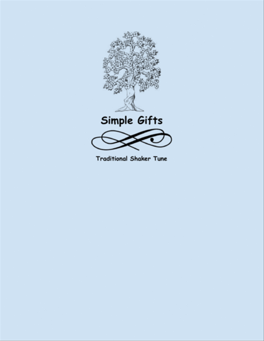 Simple Gifts String Trio scores gallery preview page 1