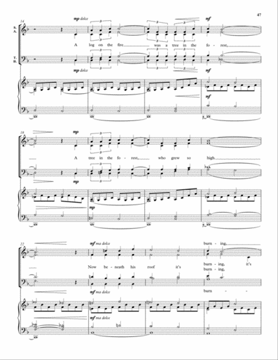 Wenceslas Wenceslas 4-Part scores gallery preview page 13