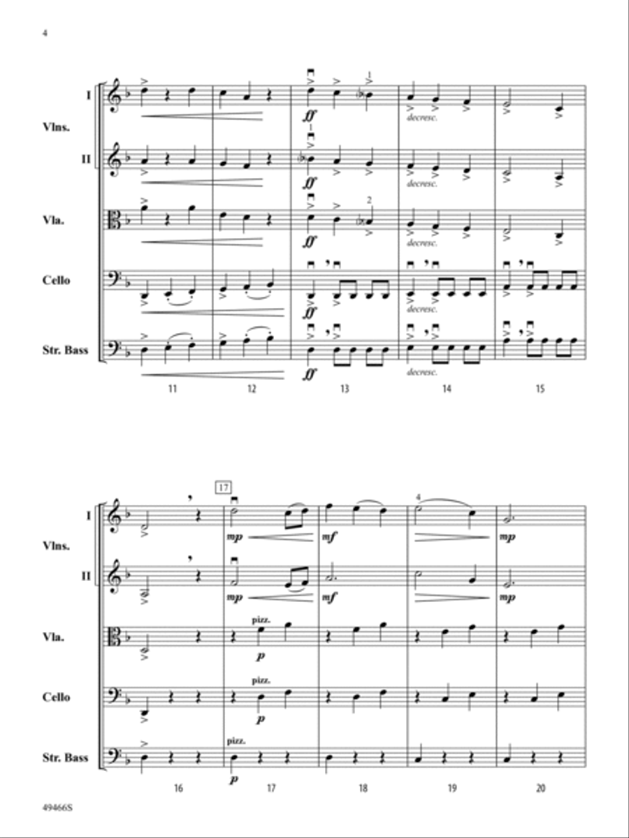 Shipwreck Coast String Orchestra scores gallery preview page 5