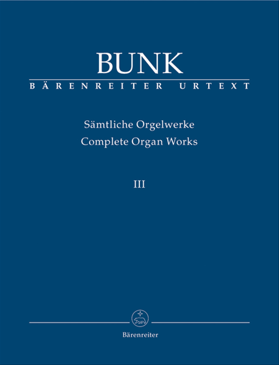 Sämtliche Orgelwerke, Band III Organ scores gallery preview page 1