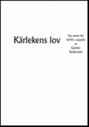 Book cover for Karlekens lov