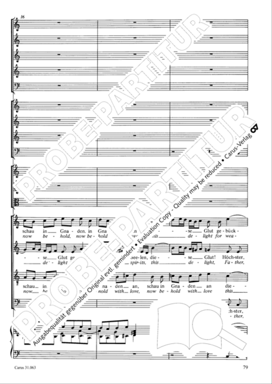 Christians, etch this blessed day (Christen, atzet diesen Tag) 4-Part scores gallery preview page 80