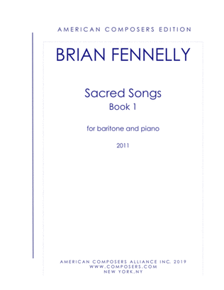 [Fennelly] Sacred Songs Book 1