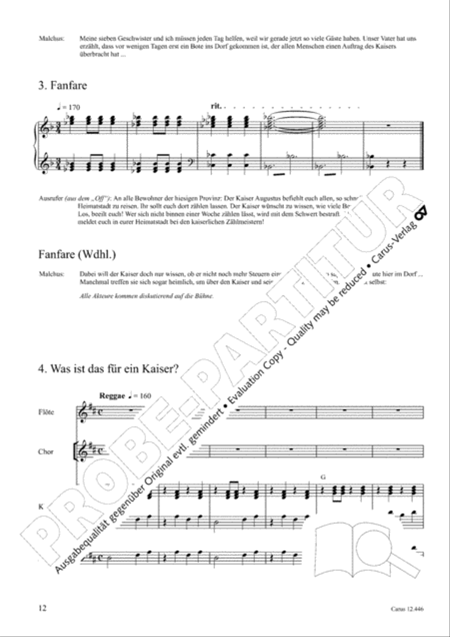 Die Freude dieser Zeit Children's Choir scores gallery preview page 13