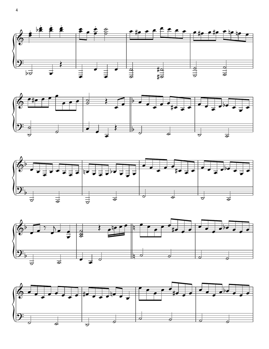 Root Beer Rag Root Beer Rag Piano Solo scores gallery preview page 4