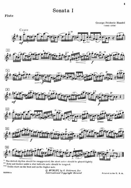 Seven Sonatas for Flute and Piano