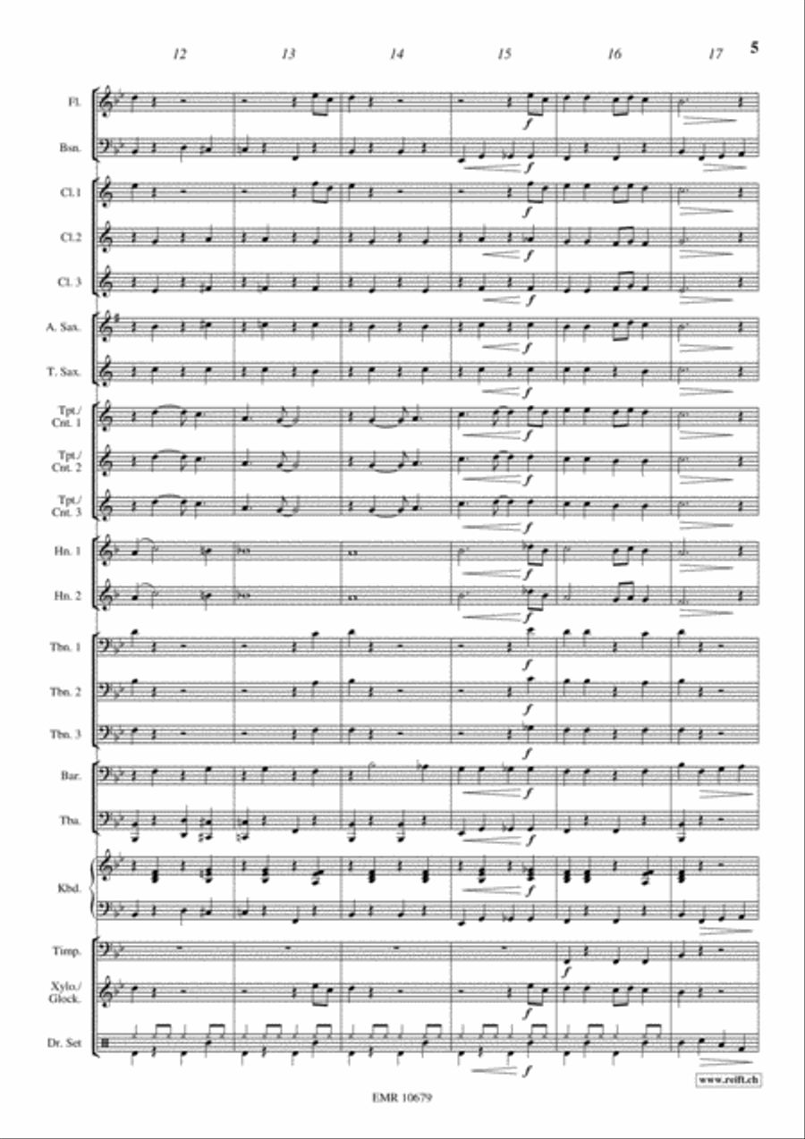 I Got Rhythm Concert Band scores gallery preview page 6