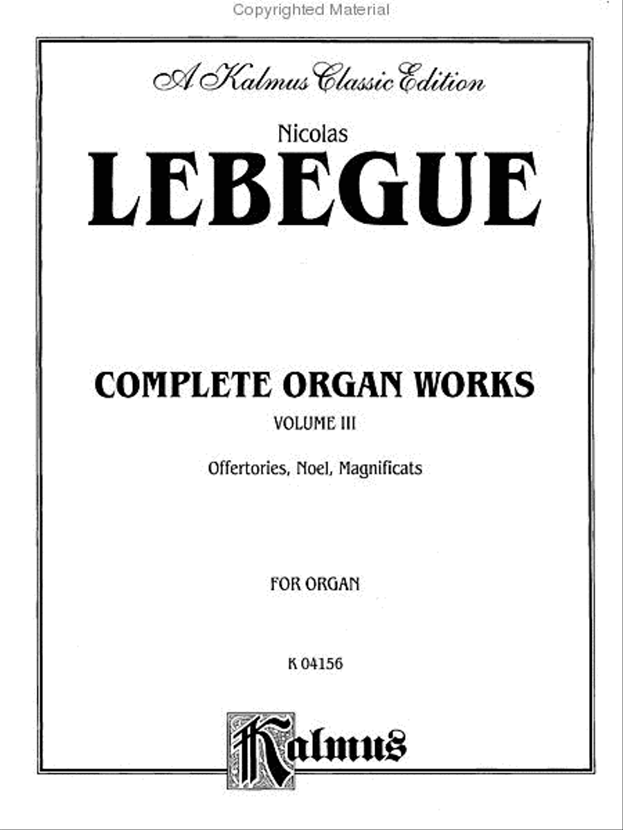 Complete Organ Works, Volume 3 Organ scores gallery preview page 2