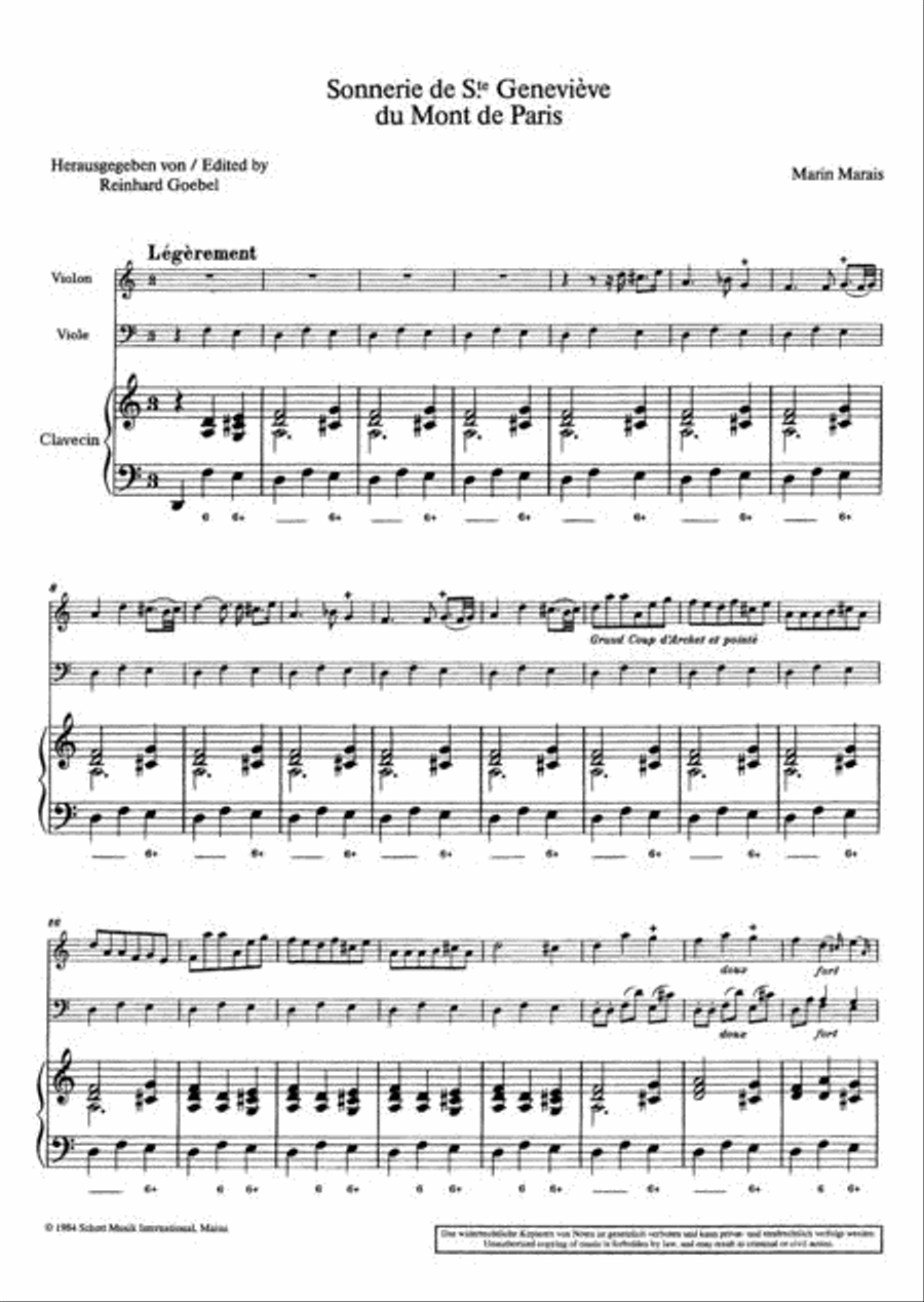 Sonnerie de Ste. Geneviève du Mont de Paris Flute scores gallery preview page 2