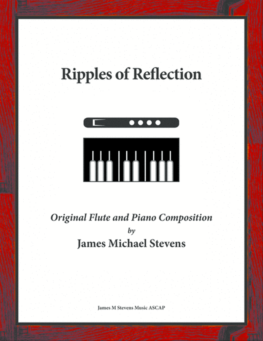 Book cover for Ripples of Reflection - Flute and Piano