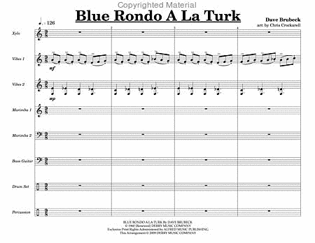 Blue Rondo a la Turk image number null