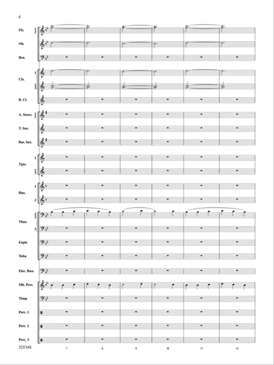 21st Century Breakdown, Suite from Green Day's Concert Band scores gallery preview page 3
