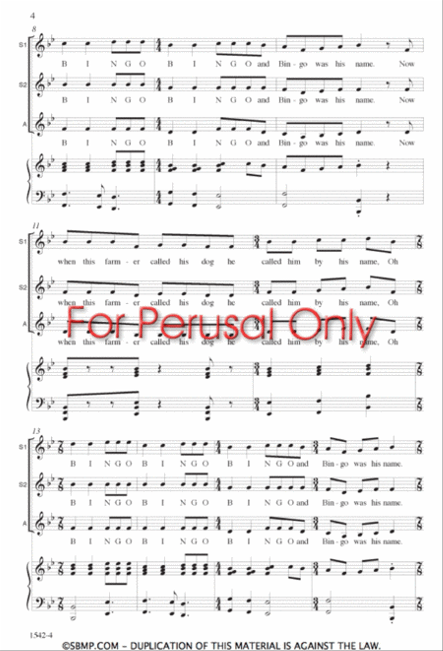KidSong - SSA Octavo SSA scores gallery preview page 3
