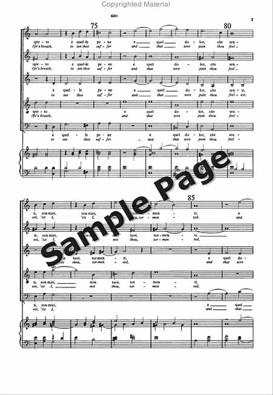Ah Thyrsis My Own **pop** SSATB scores gallery preview page 8