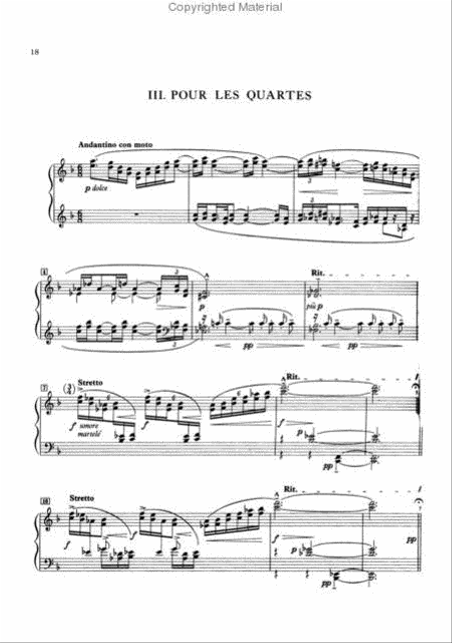 Études for Piano, Books 1 and 2 Piano scores gallery preview page 3