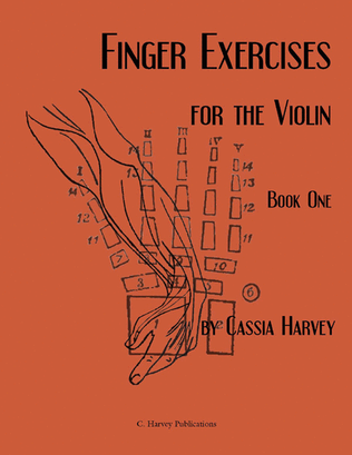 Book cover for Finger Exercises for the Violin, Book One
