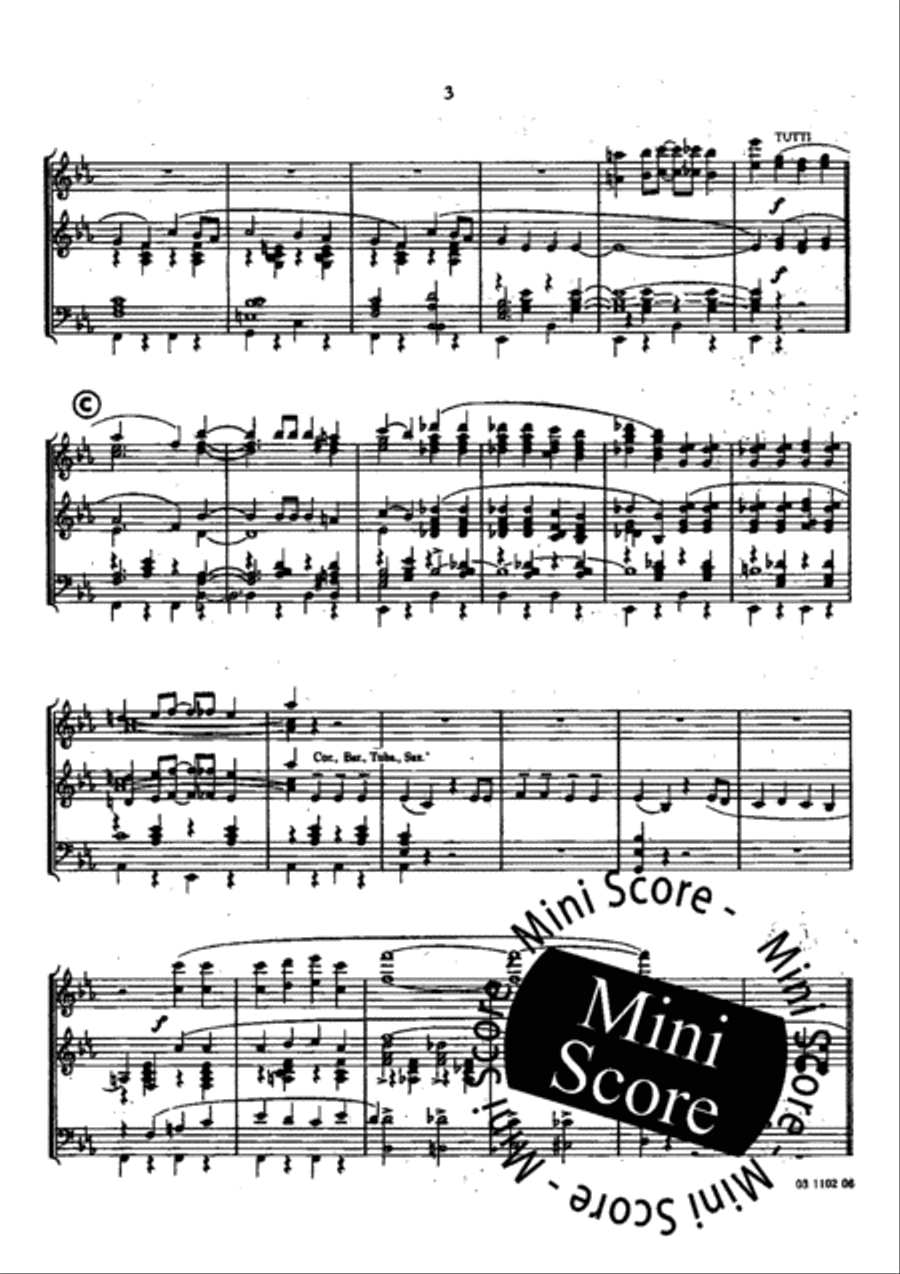 Si Tu Vas a Rio Si Tu Vas a Rio Big Band scores gallery preview page 7