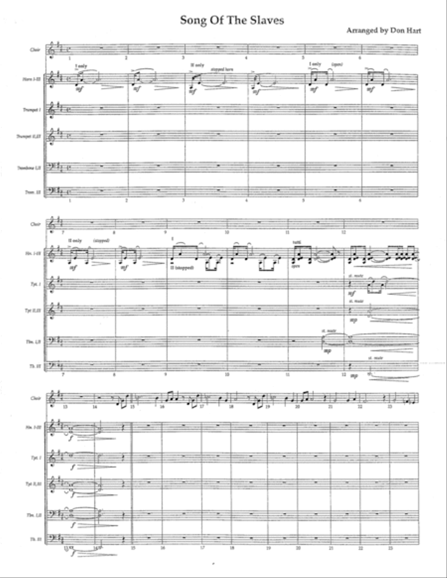 Bones Bones Unison Choir scores gallery preview page 2