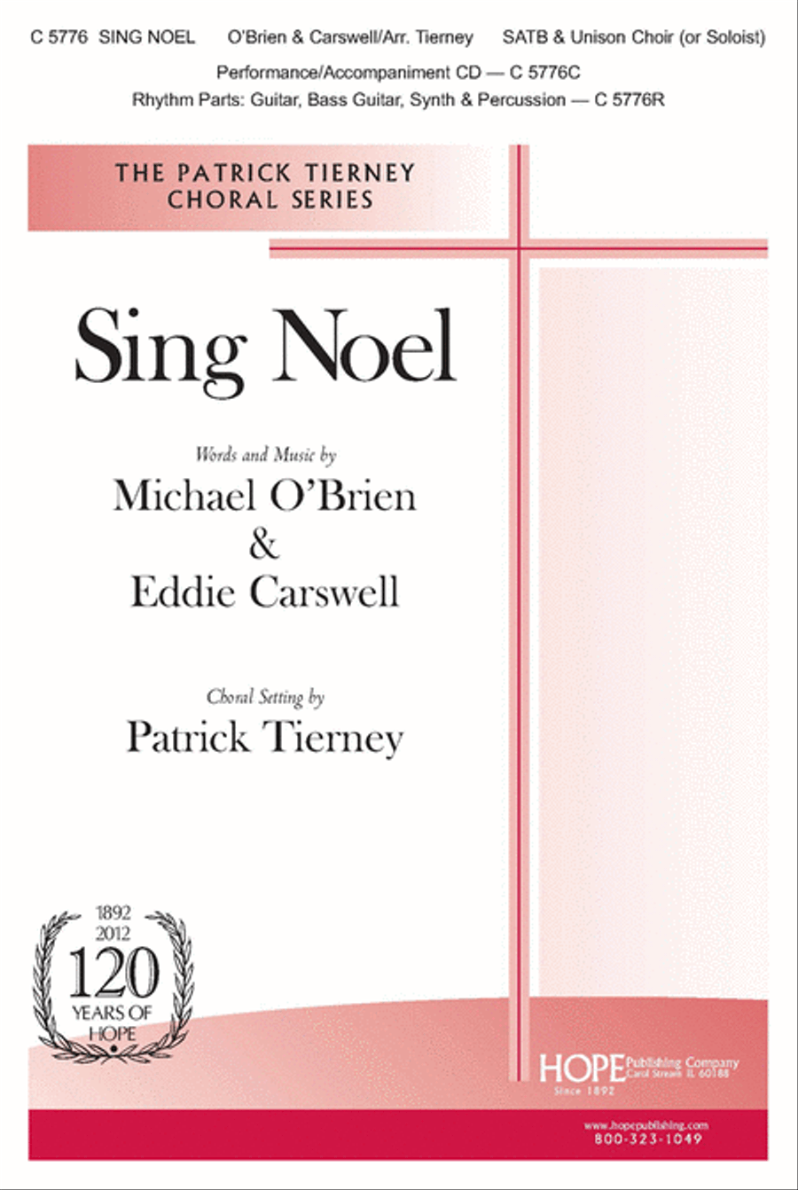 Sing Noel 4-Part scores gallery preview page 1
